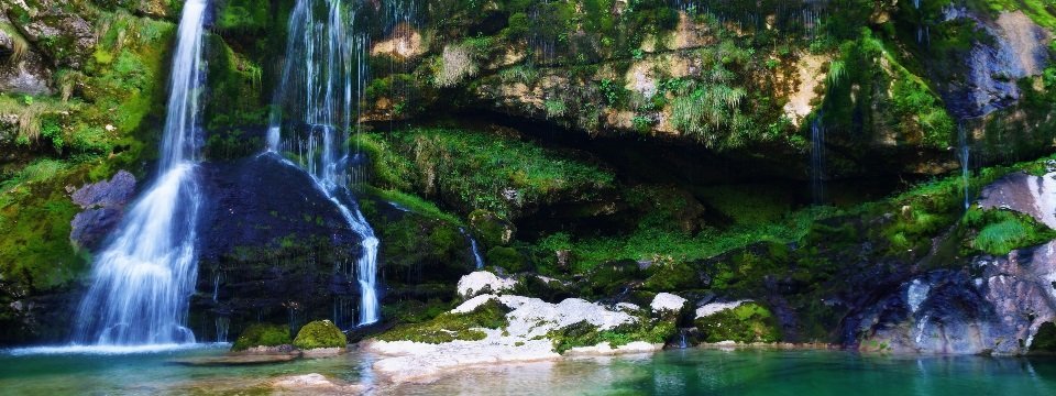 slovenie back to nature rondreis auto goriska slovenie bovec waterval