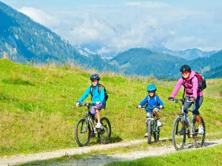 family fun ossiacher see kindvriendelijke vakantie oostenrijk families mountainbiken