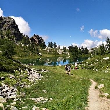 wandelvakantie valle maira tour lago nero